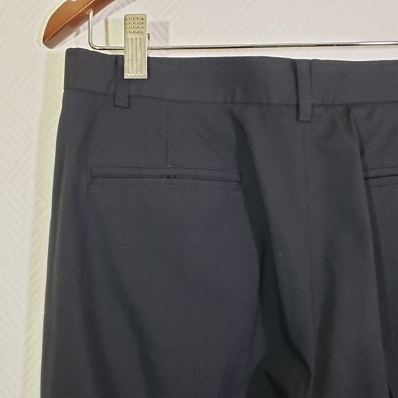 HUGO BUSCATI COLLECTION Size 8 Black Straight Leg, Dress, Work Pants - Picture 6 of 8